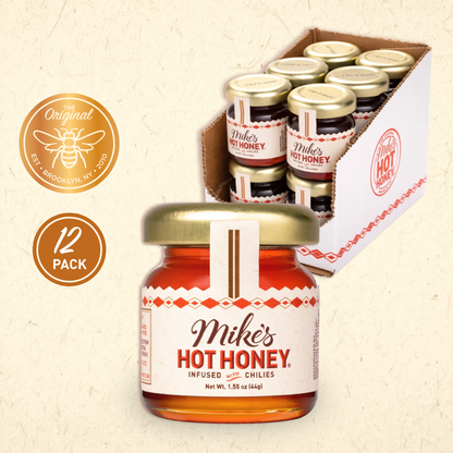 Mike's Hot Honey | Original | Mini Jars | 12-pack | 1.5oz
