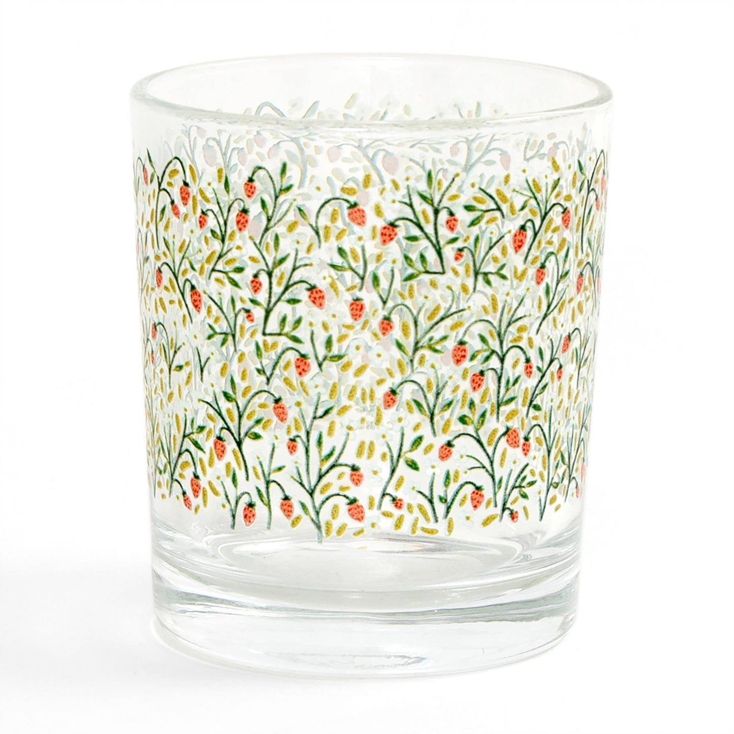 Strawberry Meadow Short Juice Glass