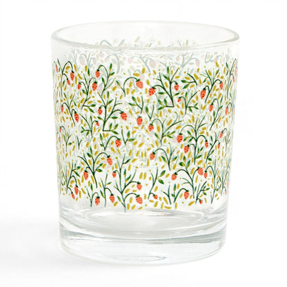 Strawberry Meadow Short Juice Glass