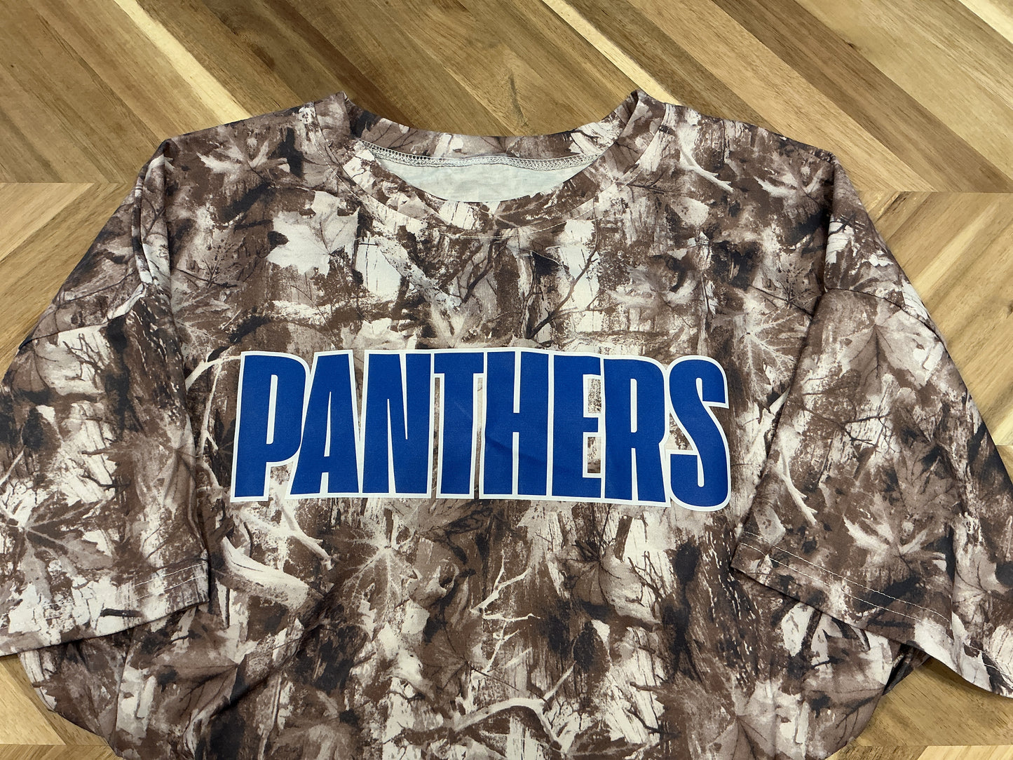 Panthers Camo Oversized Tee