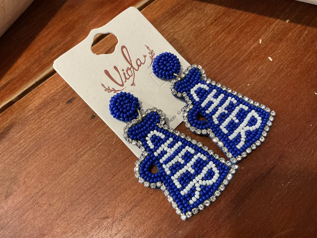 CHEER Megaphone Earrings