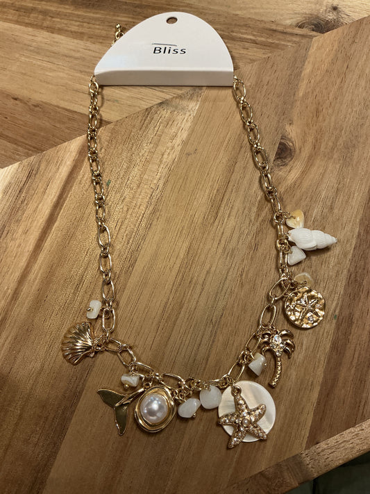 Sealife Multi Charm Choker