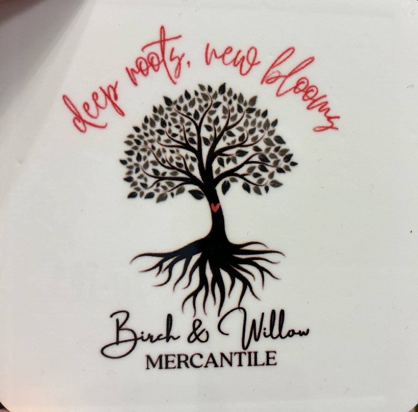 Birch and Willow magnet