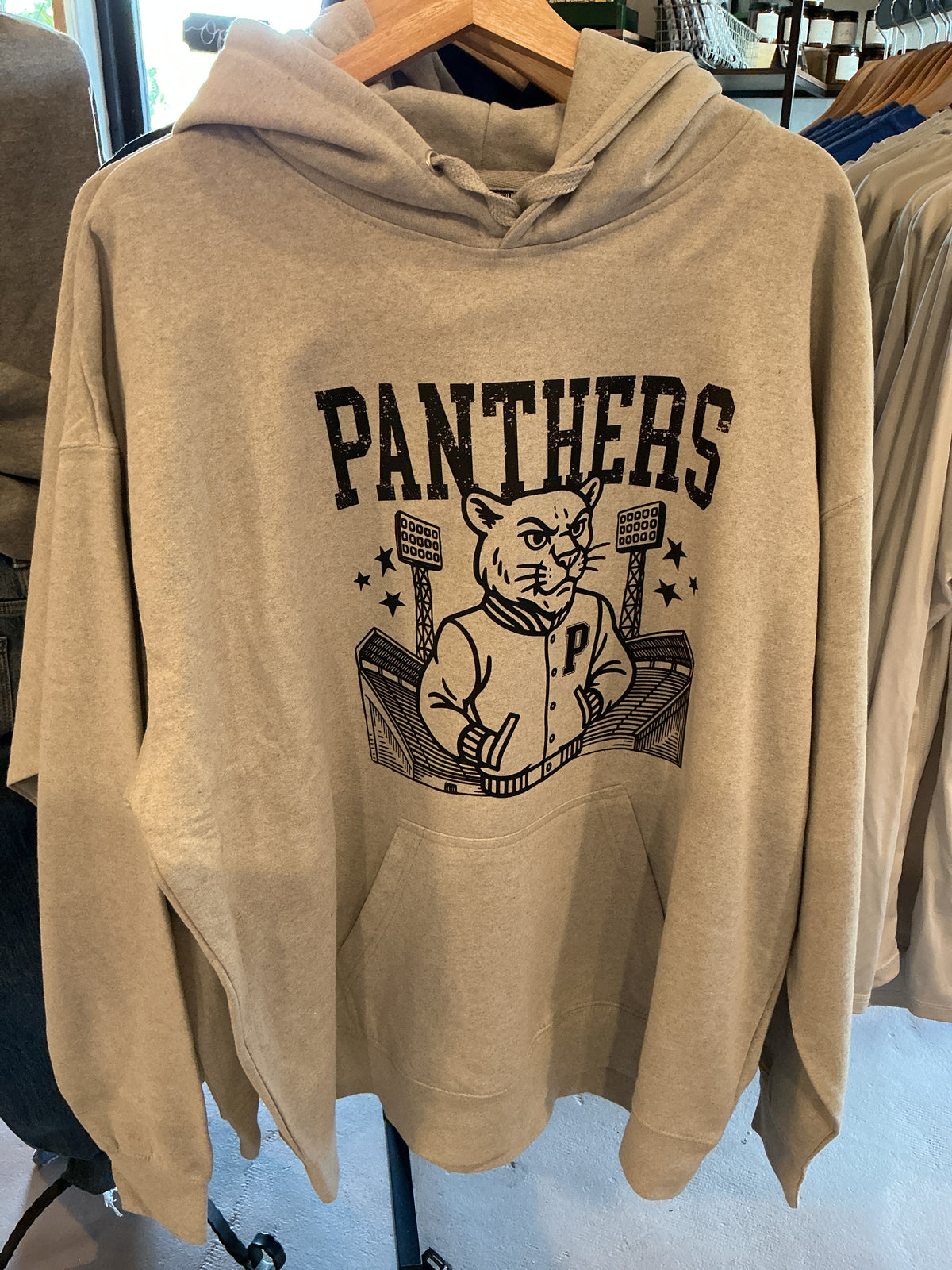 Panthers Letterman mascot T-shirt or Hoodie