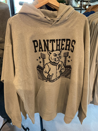Panthers Letterman mascot T-shirt or Hoodie