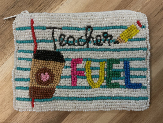 Teacher Fuel Coin Purse
